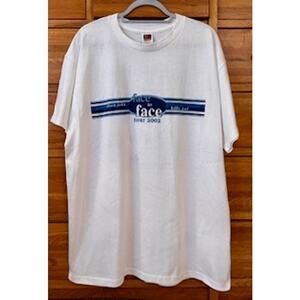 Vintage 2002 Elton John/ Billy Joel  Face to Face Tour T-Shirt White Unisex XL